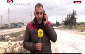 كاميرا العالم تواكب تقدم الجيش السوري بريفي حلب وإدلب 