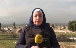 مراسلة قناة العالم تروي تفاصيل حادثة استهدافها بحلب