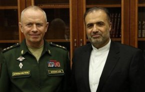 دیدار سفیر ایران با معاون وزیر دفاع روسیه