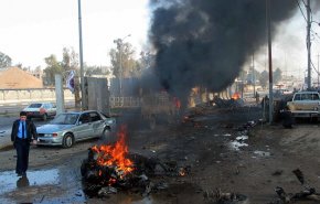 اصابة مدنيين اثنين بانفجار عبوة ناسفة قرب مقهى شرقي بغداد