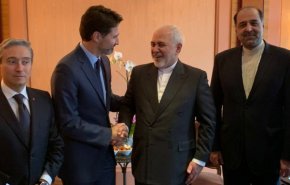 ظریف با نخست وزیر کانادا دیدار کرد