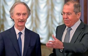 لافروف يبحث مع بيدرسن الوضع في سوريا