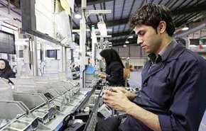 القطاع الصناعی الایراني یسجل نموا بـ 2.3 بالمئة