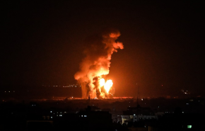 حمله جنگنده‌های رژیم صهیونیستی به نوار غزه