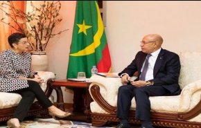 الرئيس الموريتاني يلتقي بوزيرة خارجية إسبانيا في نواكشوط