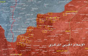 خارطة جديدة بكيفية عالية توضح السيطرة السورية في ريف ادلب