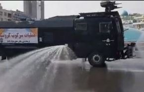 ویدئویی از عملیات سرکوب کرونا توسط یگان ویژه در تهران