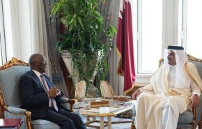 امیر قطر يستقبل رئيس جنوب إفريقيا الأسبق