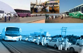 السودان.. سائقي الباصات السفرية في إضراب 