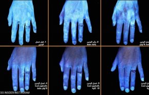 صور تكشف ما يفعله الماء والصابون بجراثيم اليد