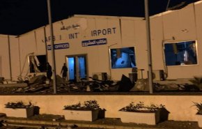 صور اولية للقصف الذي استهدف مطار كربلاء

