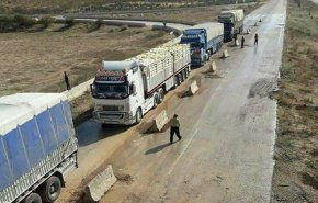 فتح طريق حماه - حلب الدولي وازالة سواتر النقاط التركية