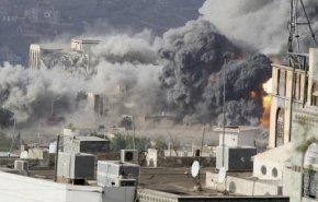 طيران العدوان السعودي يقصف محافظة مأرب 