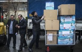 تركيا ترسل شحنة مساعدات طبية الى ايران لمكافحة كورونا