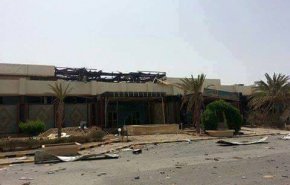 ائتلاف متجاوز سعودی فرودگاه الحدیده را با 6 موشک کاتیوشا هدف قرار داد
