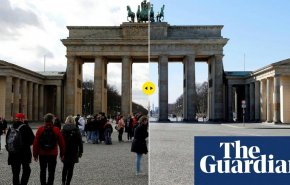 تصاویری از برلین، پیش و پس از شیوع کرونا