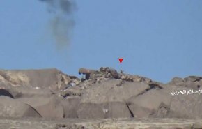  شاهد ضربات الجيش اليمني لمواقع تحالف العدوان غرب الشبكة في نجران