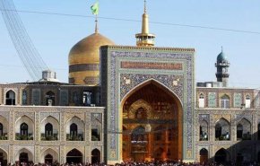 بالفيديو.. ليلة 15 شعبان بمرقد الامام الرضا (ع)