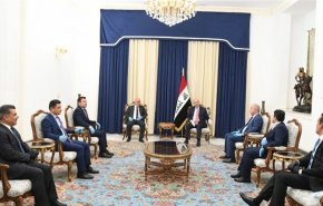 گفتگوی رییس جمهور عراق با هیات کرد در خصوص تشکیل دولت جدید
