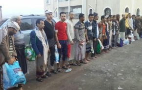  الافراج عن 31 من المغرر بهم بمحافظة تعز اليمنية 
