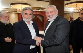 هنية يستعرض مع النخالة آخر تطورات القضية الفلسطينية