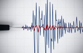 نمودار روند بزرگی زلزله‌های تهران در ساعات گذشته 