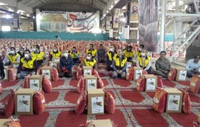 توزيع 300 الف رزمة معيشية في خوزستان حتى نهاية شهر رمضان