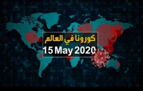 
آخر إحصائيات إصابات كورونا حول العالم - 15 أيار
