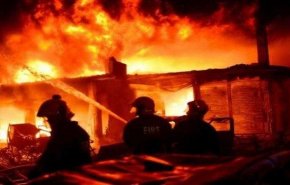  إصابات في حريق مروع بلوس أنجلوس الأمريكية +فيديو
