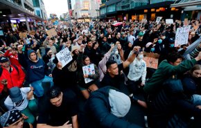 تواصل التظاهرات في امريكا رغم تهديدات ترامب