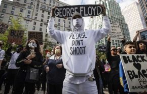اعتراضات به قتل «جورج فلوید» در جهان همچنان ادامه دارد
