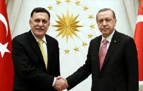 أردوغان يجتمع مع رئيس حكومة الوفاق الليبية في أنقرة