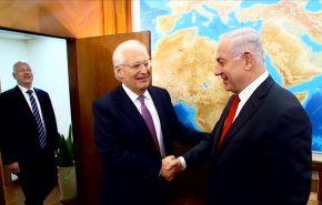 السفير الأميركي في الكيان الصهيوني يجتمع مع نتنياهو 