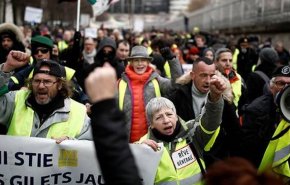 جلیقه‌زردها اعتراضات خود در فرانسه را از سرگرفتند