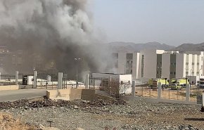بالفيديو.. حريق يلتهم احدى مستشفيات السعودية