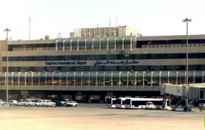 اصابت راکت به فرودگاه بین‌المللی بغداد
