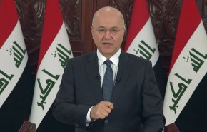 الرئيس العراقي يقول انه غير مرتاح البال حتى يتحقق امر هام