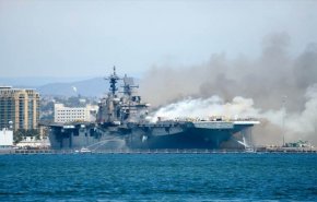 البحرية الاميركية:21 اصابة اثر انفجار السفينة الحربية