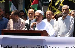 تظاهرة حاشدة في غزة دعماً للمقدسيين