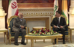 ظریف در دو مرحله با رئیس اقلیم کردستان عراق گفت وگو کرد