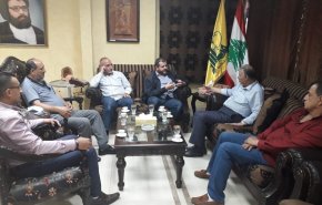 لقاء بين حزب الله والجبهة الشعبية في صيدا
