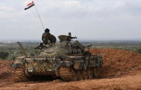 اشتباك داعش مع الجيش السوري اثناء سلسلة من الغارات 