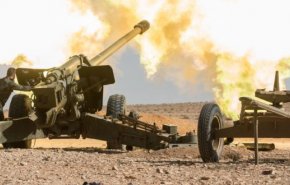مدفعية الجيش السوري تدك اوكارا للارهابيين بريفي حماة وادلب