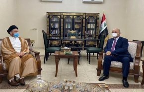 صالح و سید عمار الحکیم بر ضرورت اتحاد در دفاع از حاکمیت و امنیت عراق تاکید کردند
