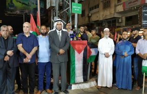 مسيرة في غزة لدعم موقف هنية