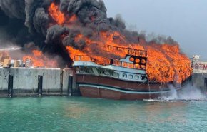 مسؤول : اندلاع حريق في لنش تجاري بجزيرة قشم