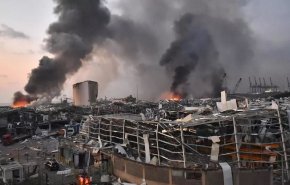شاهد بالفيديو: حجم الدمار الهائل الذي خلفه انفجار مرفأ بيروت 