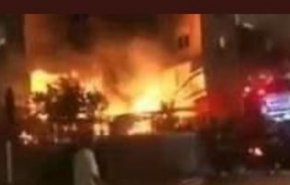 بالفيديو.. انفجار ضخم يضرب مدينة إيلات الإسرائيلية