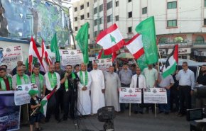 غزة تتضامن مع الشعب اللبناني