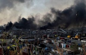 روایت دوربین‌های مداربسته از شدت انفجار بیروت (فیلم)